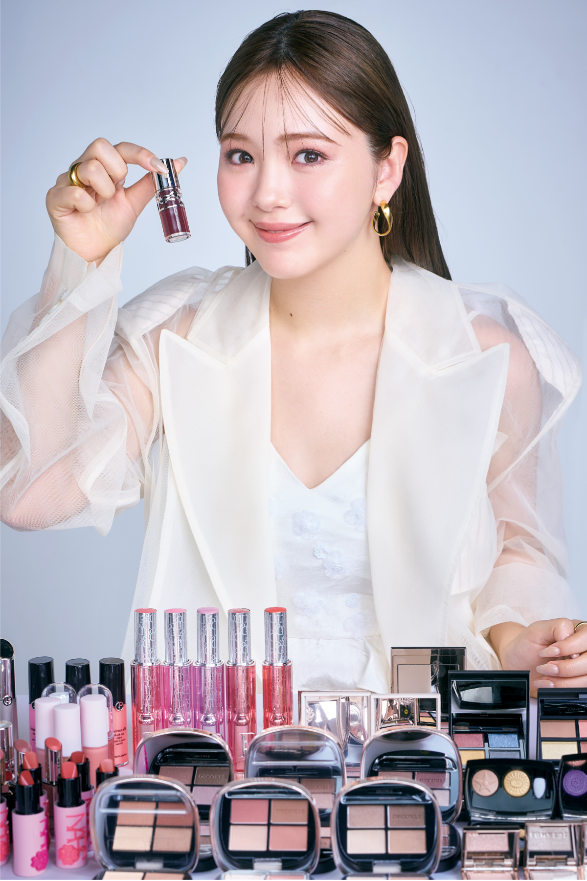 藤田ニコルさんの秋色メイク（写真）_1_1