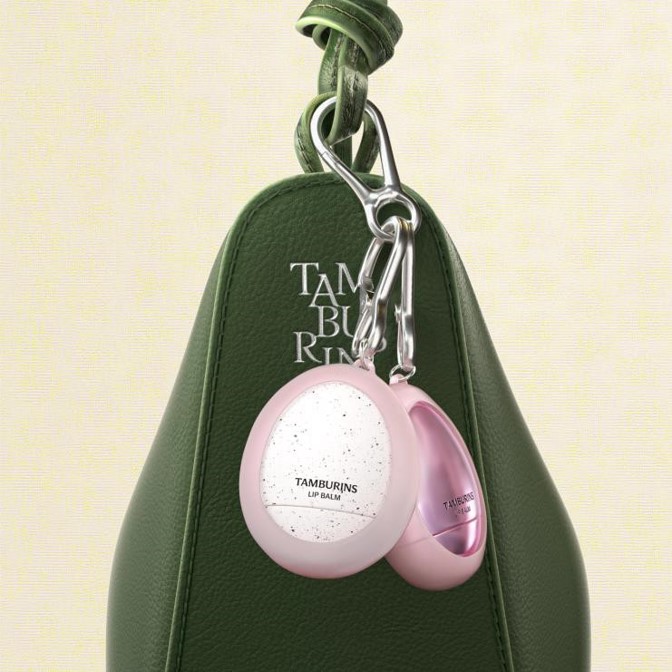 TAMBURINS（タンバリンズ） エッグリップバームキーリング