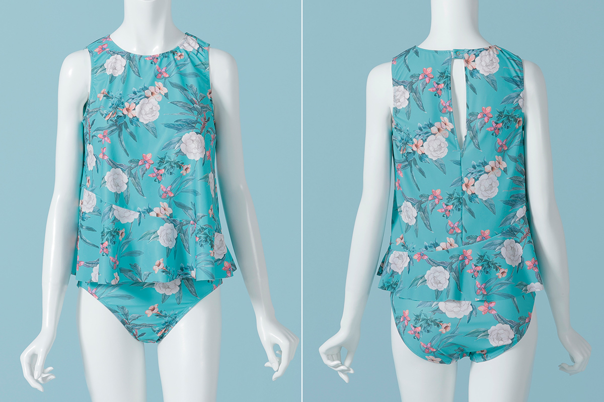 40代からの水着選び 　背中の肉をカバーする水着