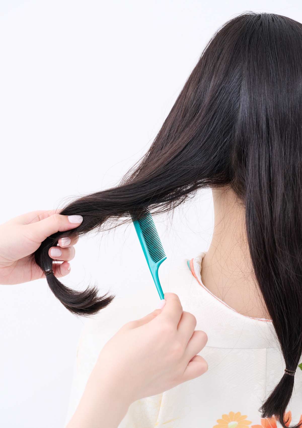 【卒業式袴ヘアアレンジ・セミロング➁】ハレの日こそイメチェン！ なんちゃってボブアレンジ　STEP３