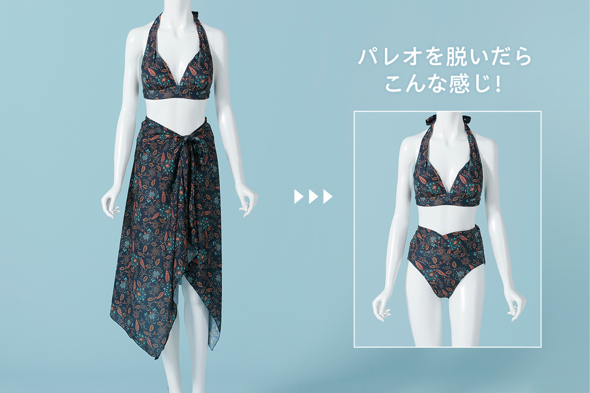 40代からの水着選び 　太ももをカバーする水着