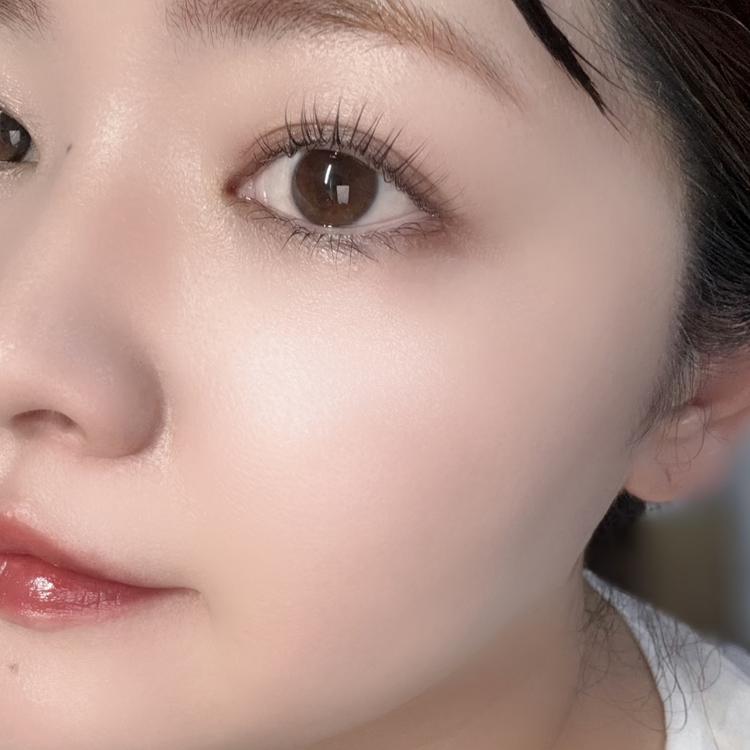 キャンメイク「パウダーチークス」をブルベがスウォッチ P04 クレバーベージュ 