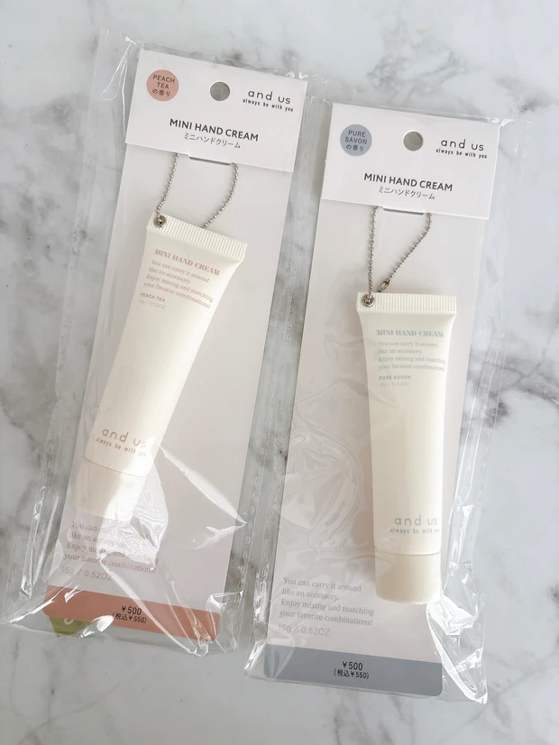 3COINS and us ミニハンドクリーム