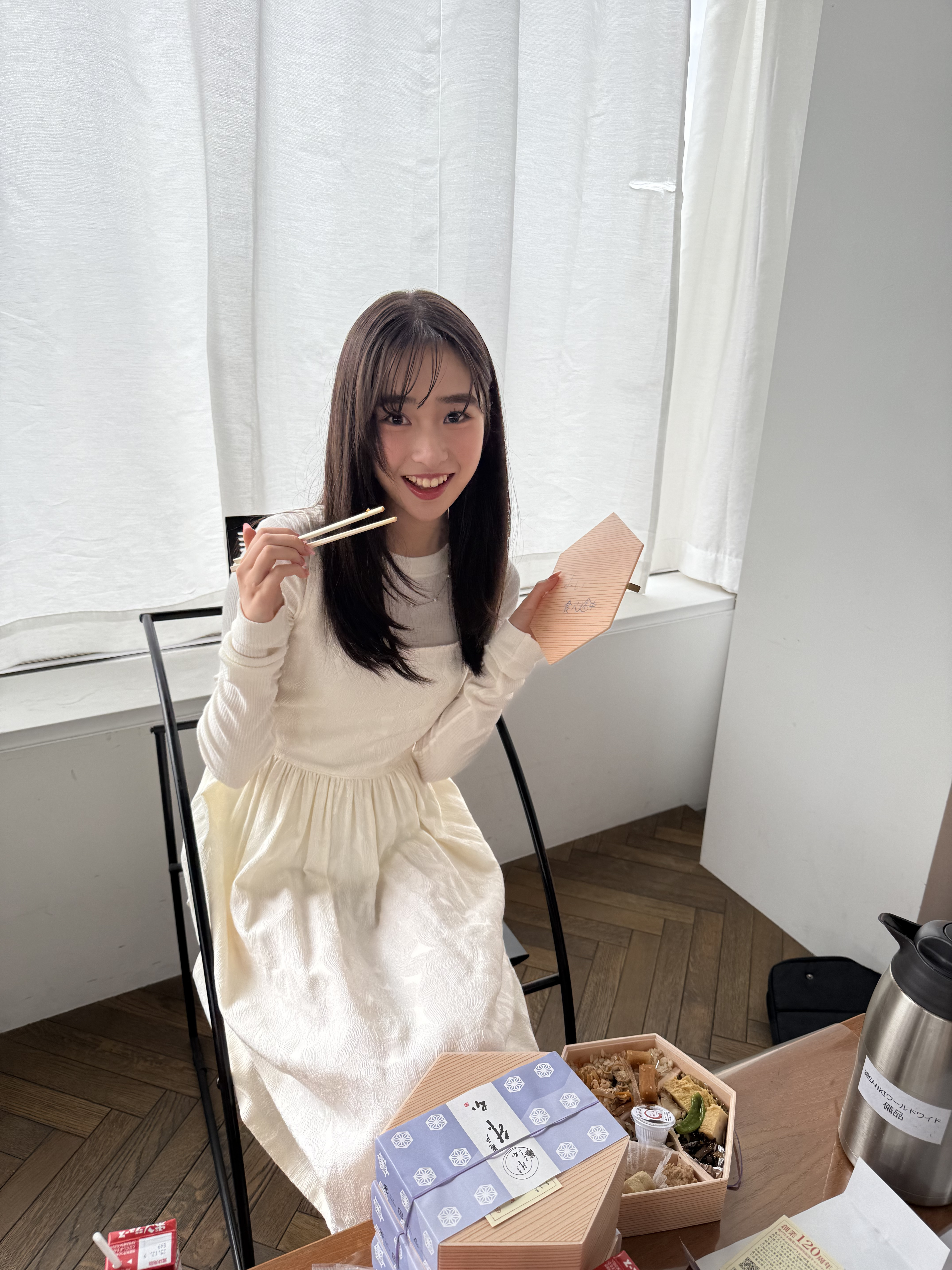 藤岡舞衣　お昼ごはんタイム