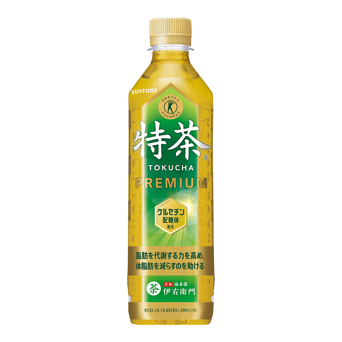 伊右衛門 特茶a TOKUCHA（特定保健用食品）500mlペット￥187（編集部調べ）／サントリー