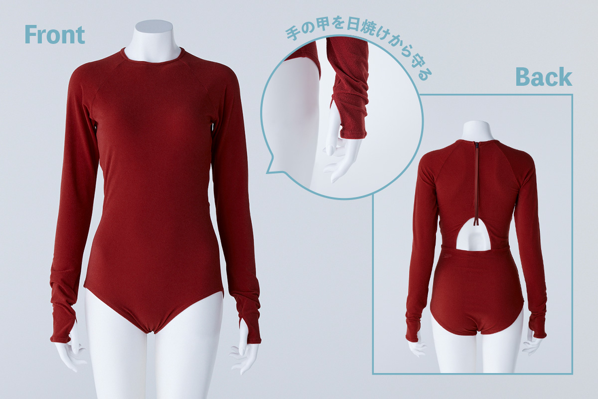 40代からの水着選び  背中の厚みをカバーする水着➁