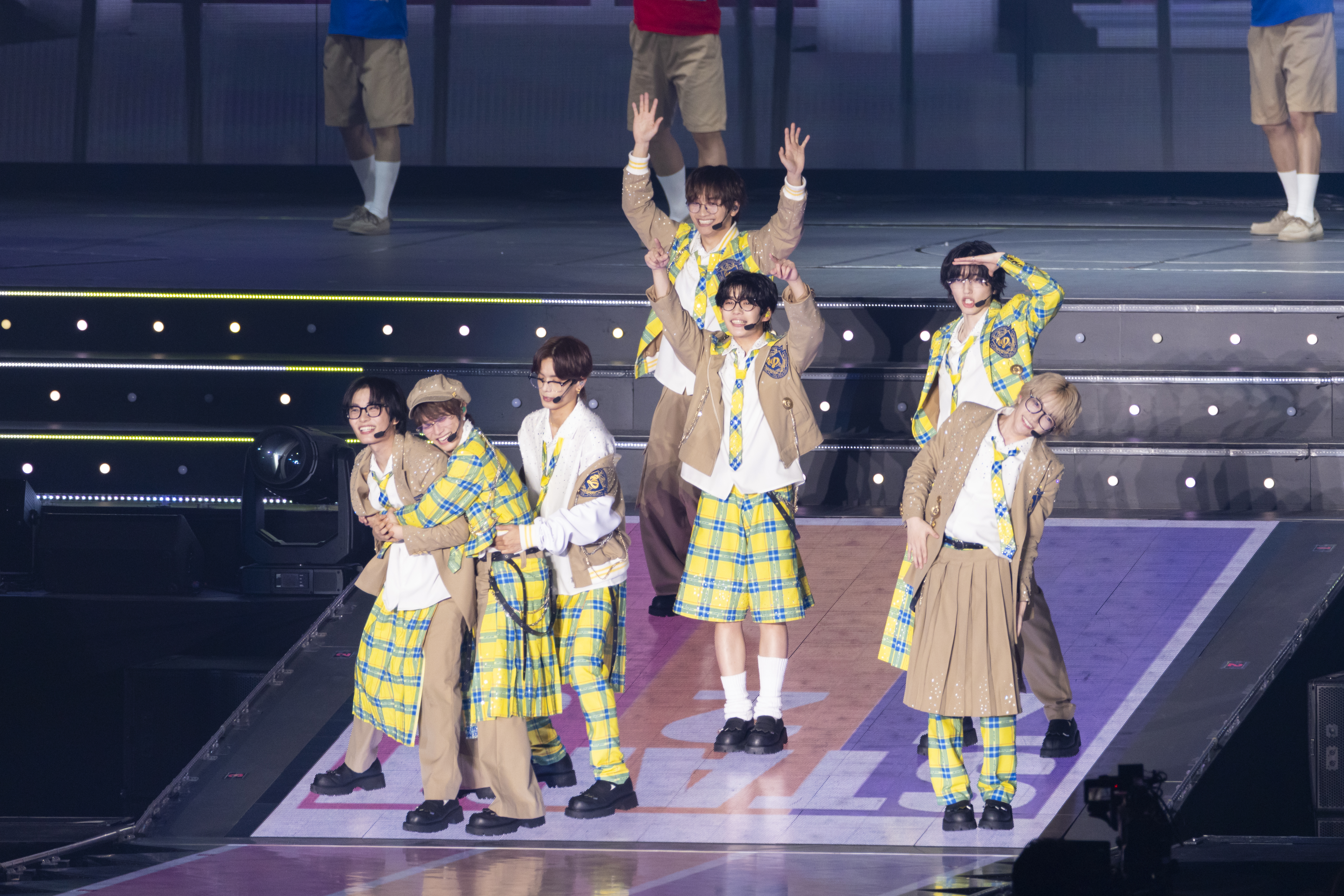 マキア　なにわ男子 LIVE TOUR 2025 'BON BON VOYAGE'　ライブ風景