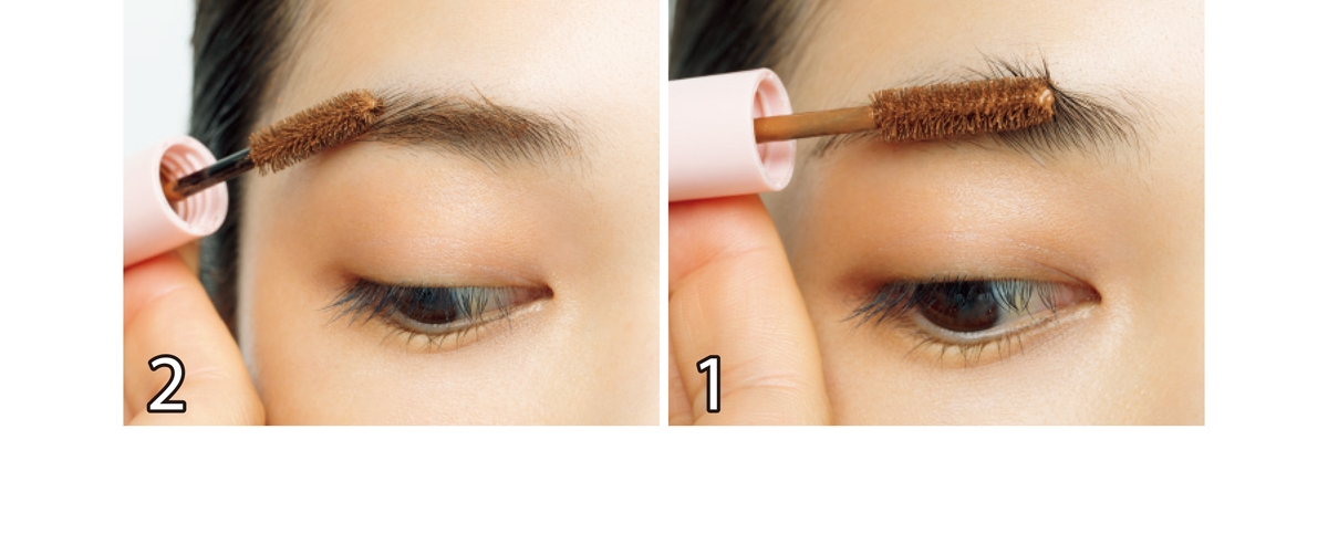 赤みとツヤのあるカラーを