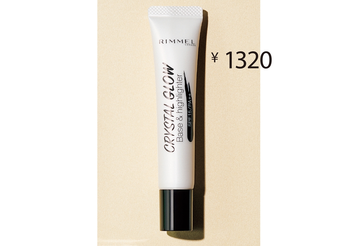 SPF15・PA++ クリスタル　グロウ　ベース＆ハイライター 001 18g／リンメル