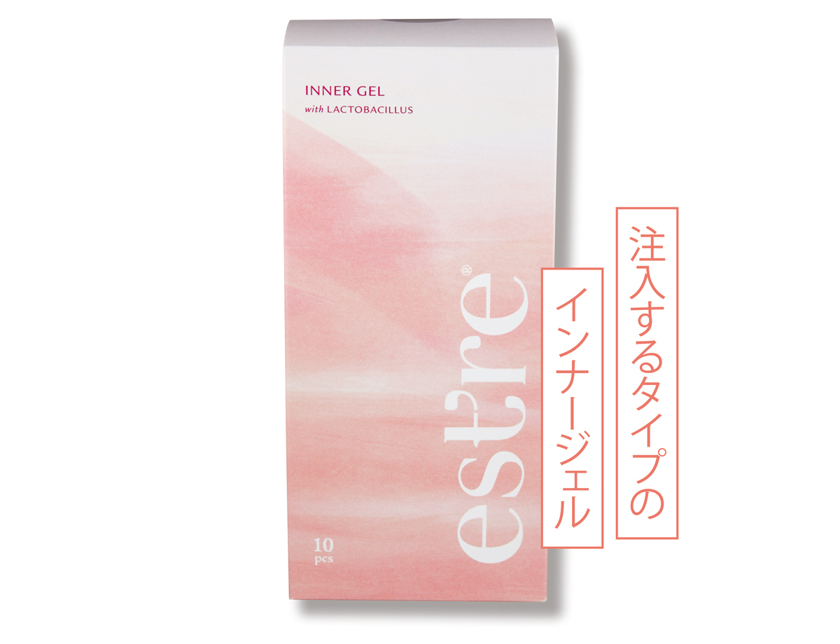 エストール インナージェル ラクトバチルス乳酸菌配合 1.7g×10本入 ￥4950／アドバンスト・メディカル・ケア