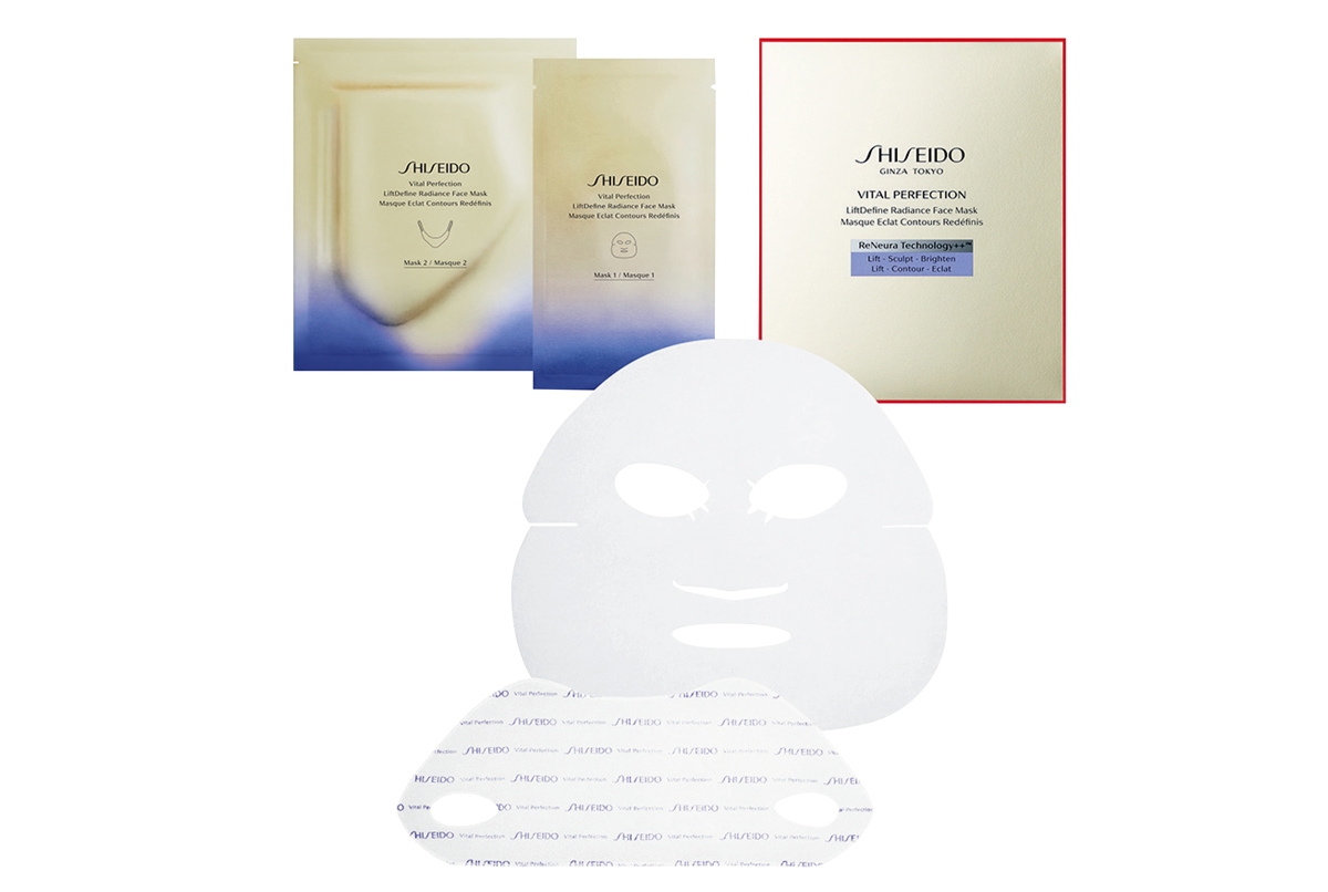 バイタルパーフェクション Lディファイン ラディアンス フェイスマスク（医薬部外品） 6セット ¥13200／SHISEIDO