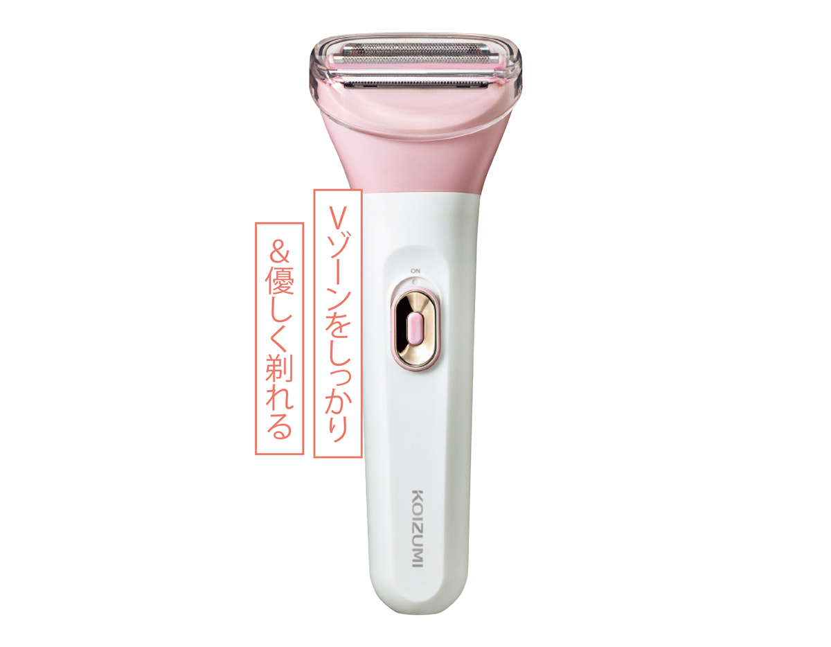 レディシェーバー KLC-0620/P ¥3828／小泉成器