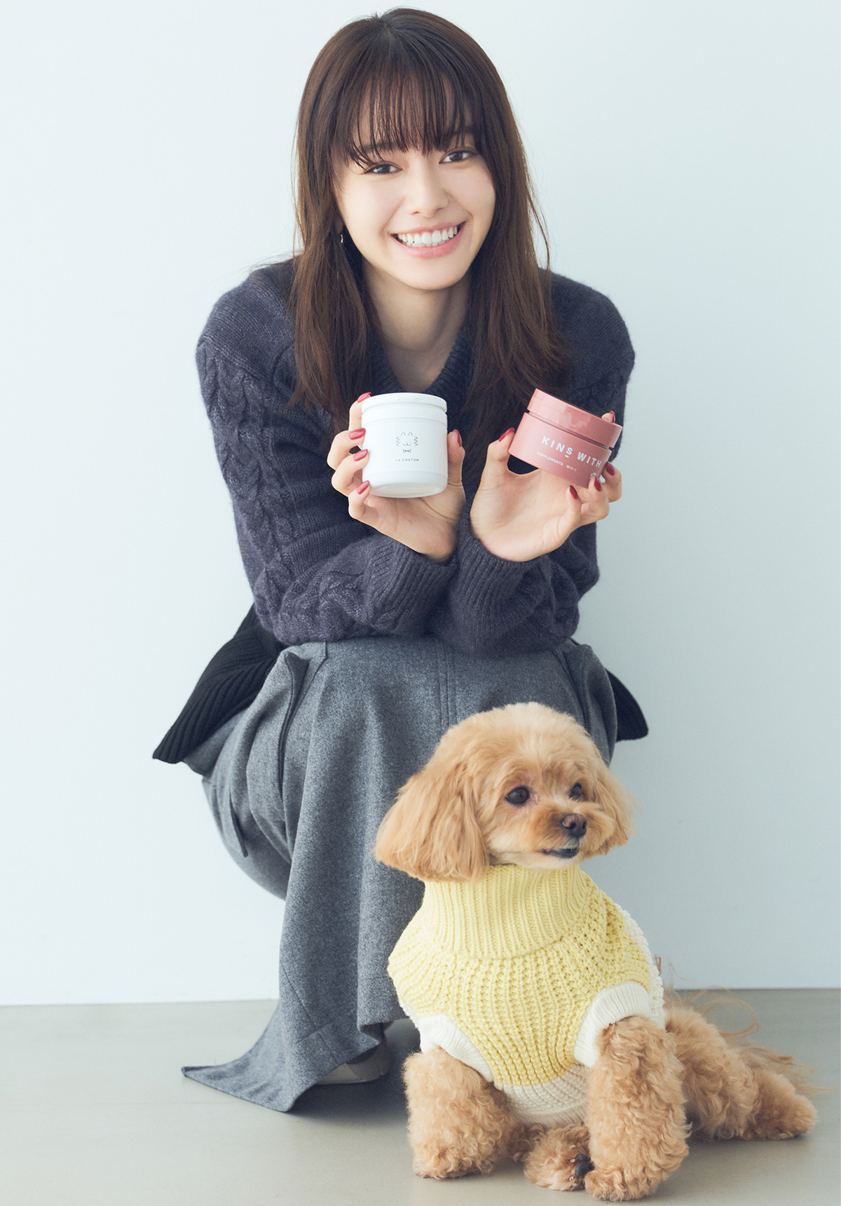 山本舞香さんが愛犬のために学ぶ！ 最新のドッグフード・おやつ・サプリ事情③