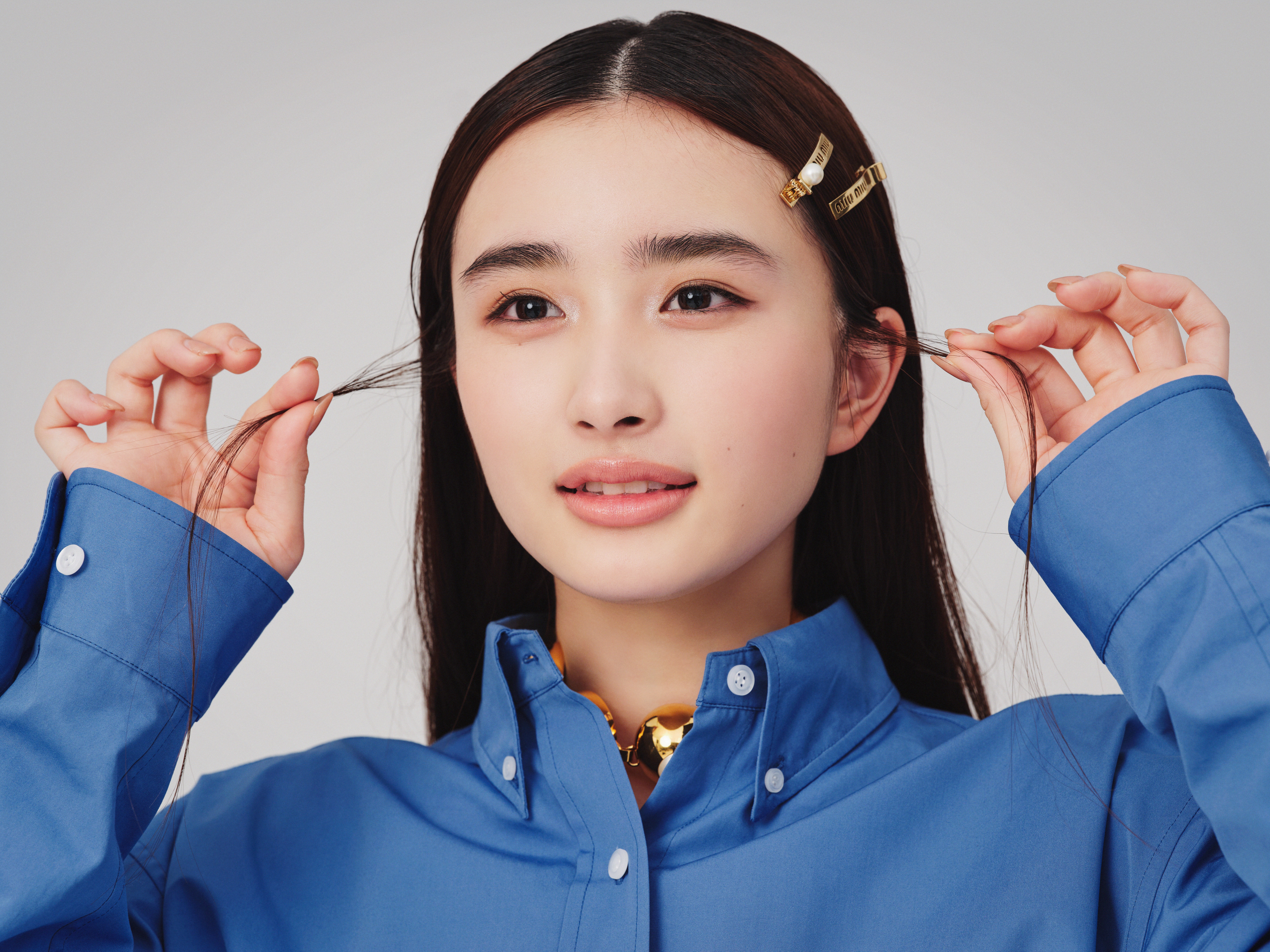 ミュウミュウのヘアピン アレンジ やり方 2