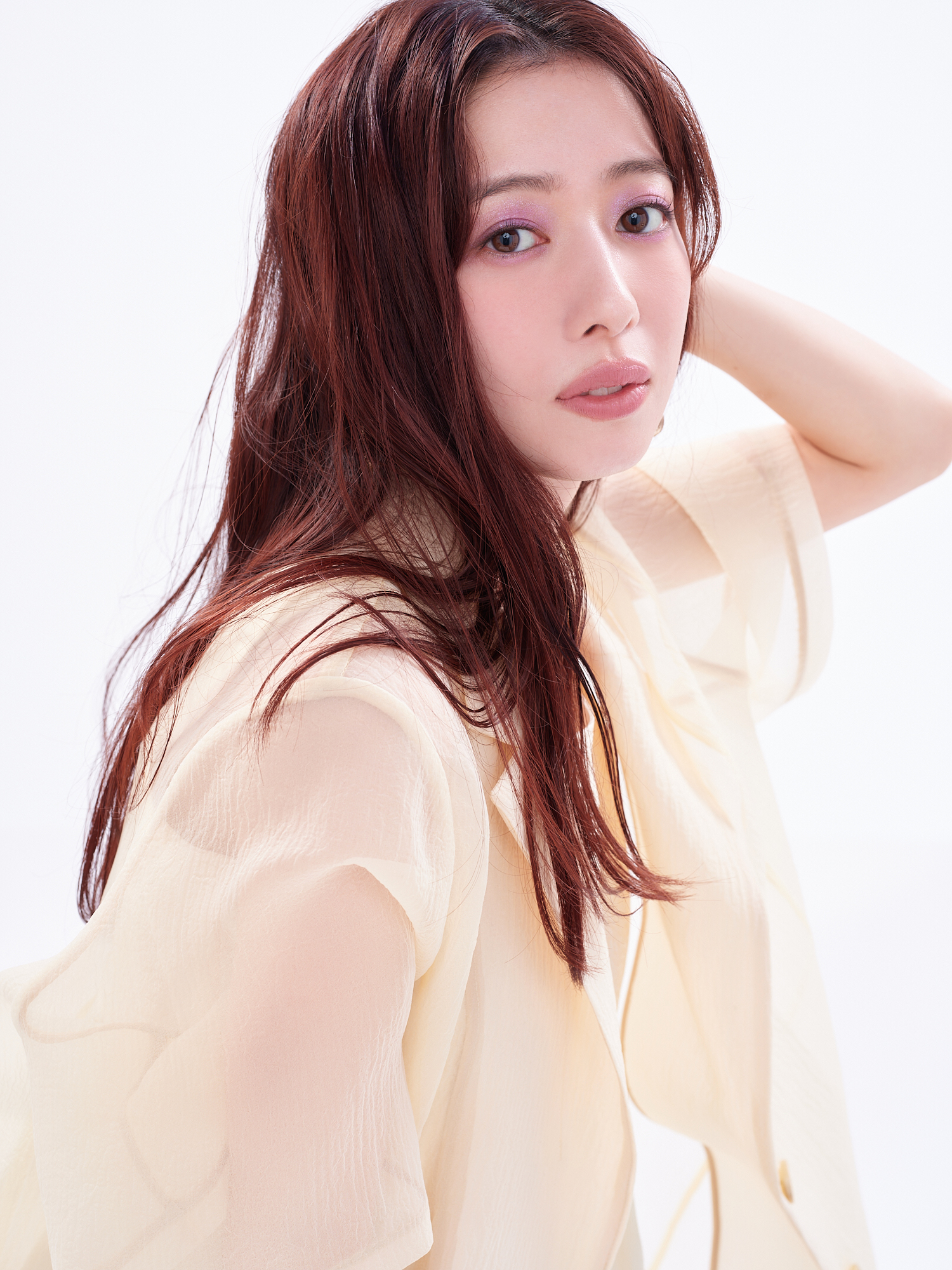 私立恵比寿中学　真山りか　パープルメイク