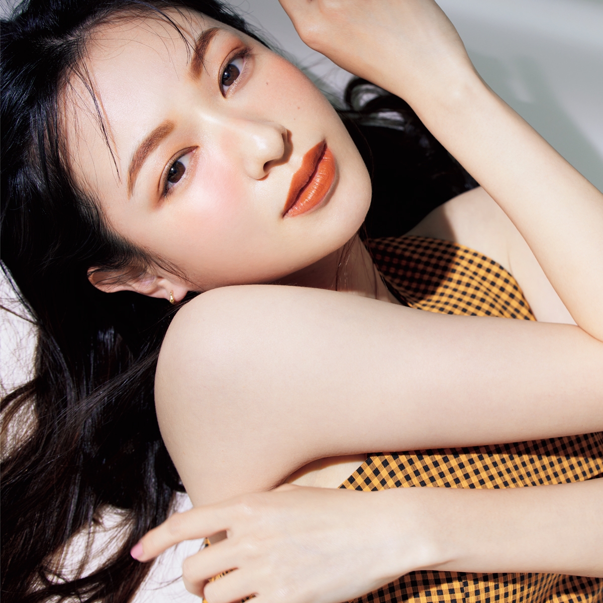 プチプラ　河北裕介　メイク　チーク　ヘルシー　夏顔