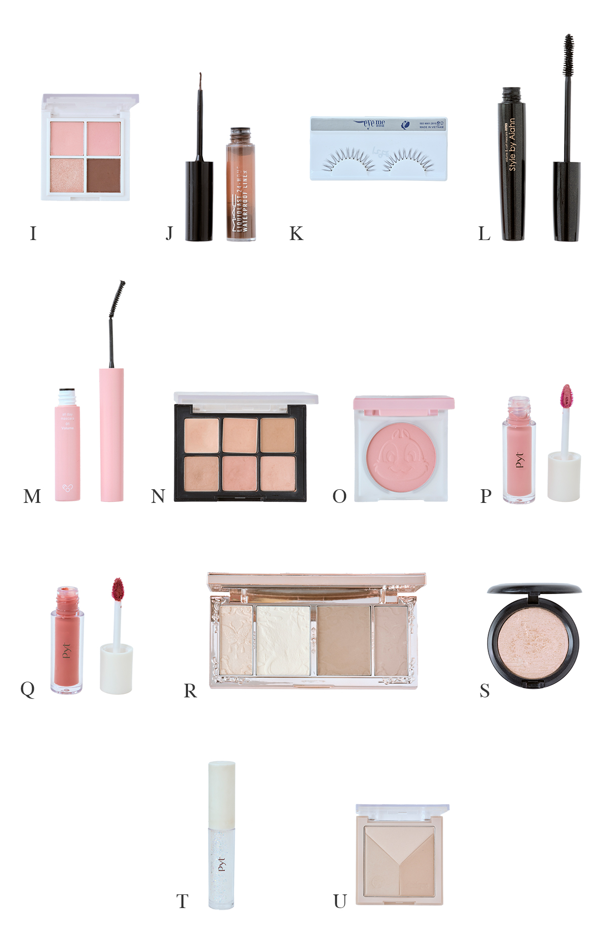 SAKURA風チョンスンメイク　使用アイテム