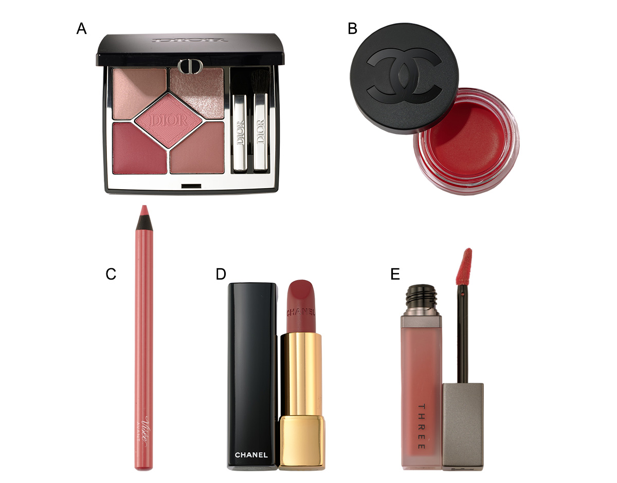 レッドメイク　メンバーカラーメイク