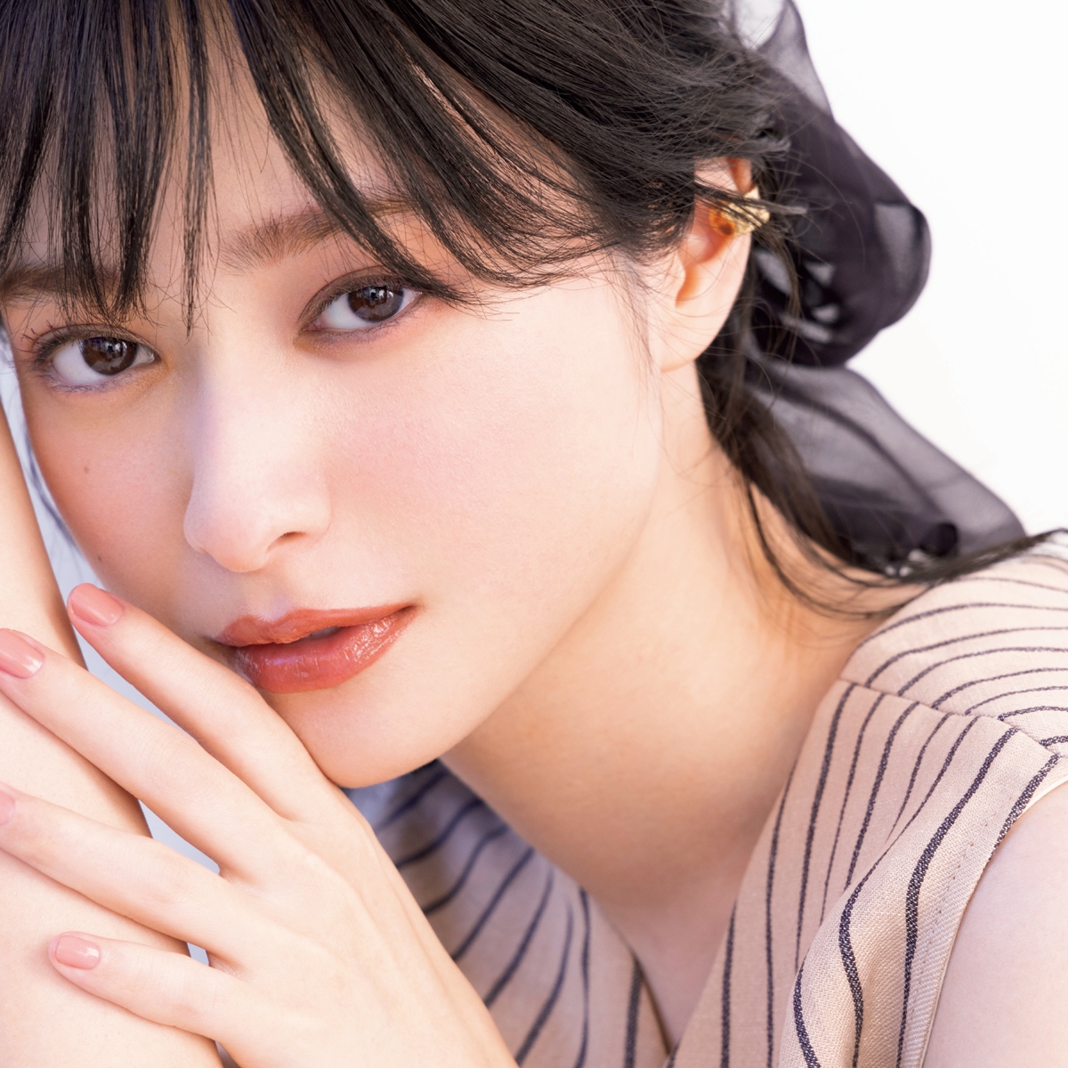 中野明海　くすみ色　ワントーンメイク　メイク