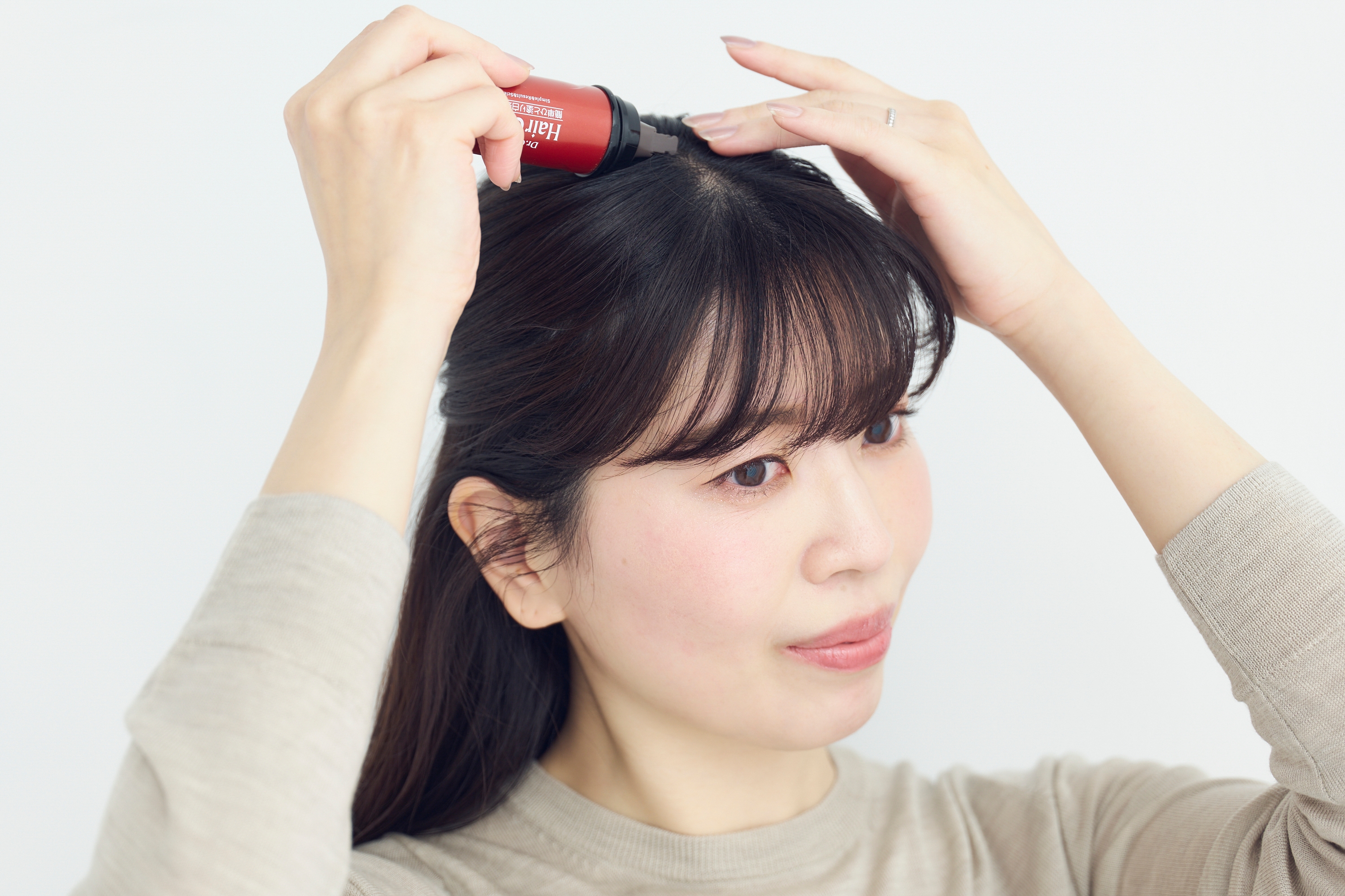 白髪、リタッチアイテム、