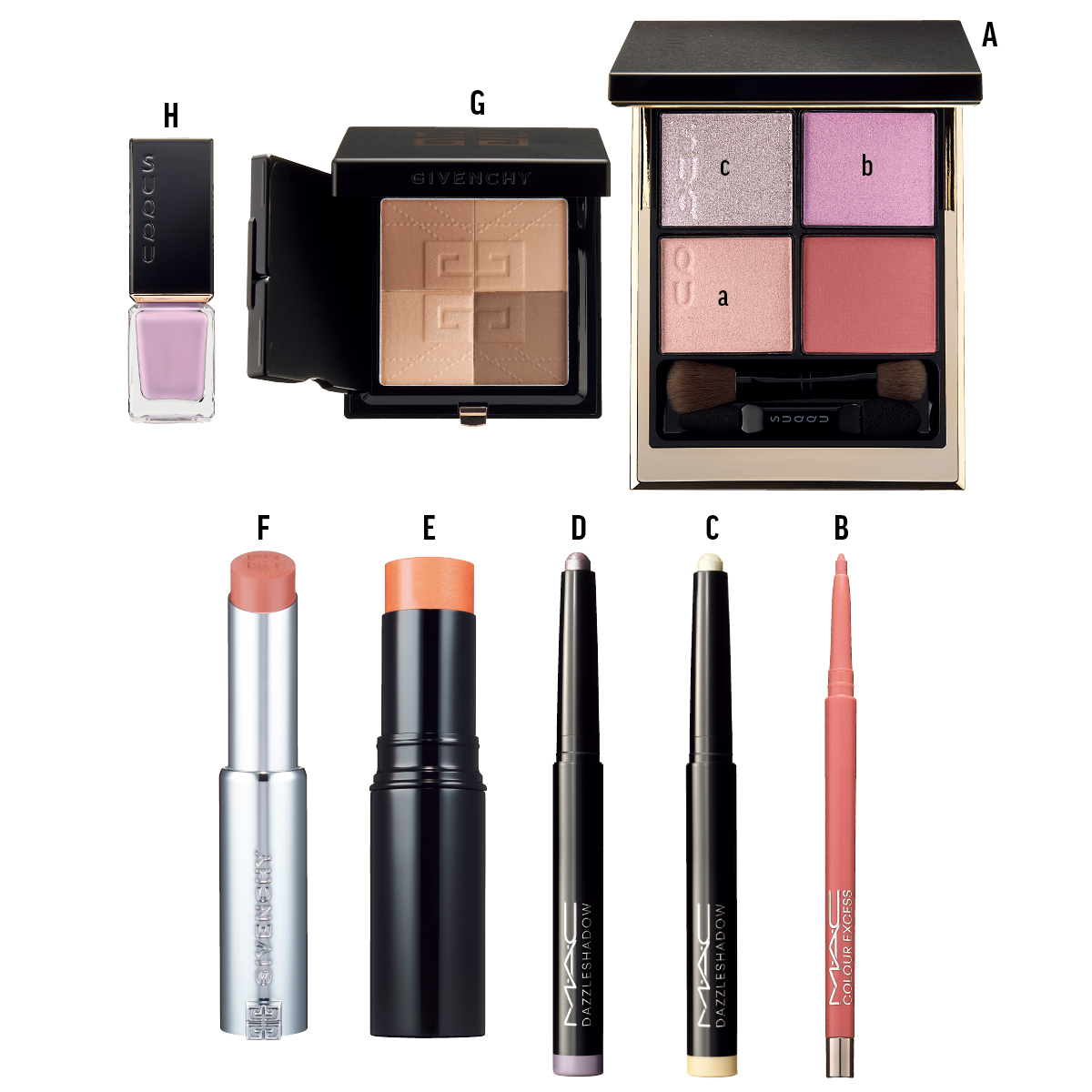 【夏メイク2025】抜け感のあるプレイフルなカラーで作る夏メイク　使用コスメ