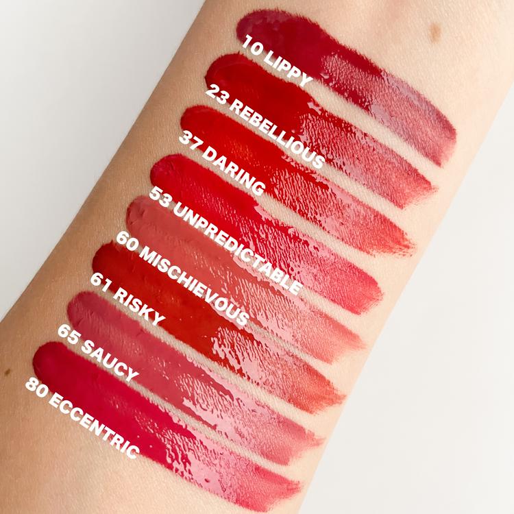 メイベリン SPステイ ヴィニルインク 全8色のスウォッチ