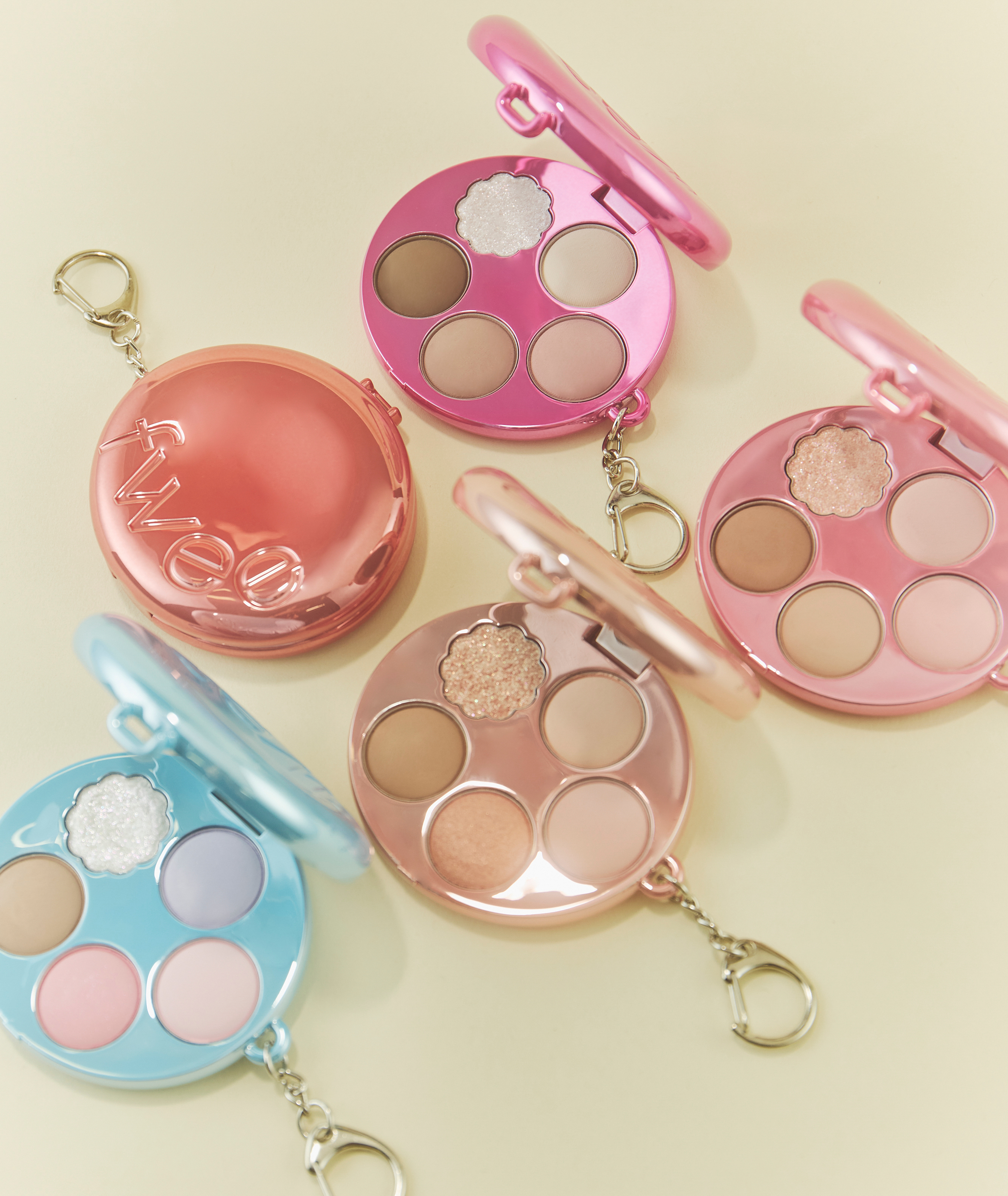 fwee ポケットアイパレット＆チークパレット