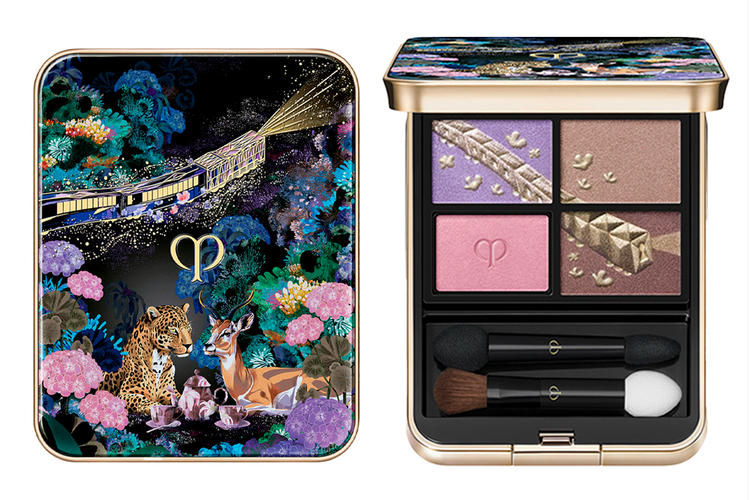 クレポー　2025　クリスマスコフレ　クレ・ド・ポー ボーテ  オンブルクルールクアドリ 504