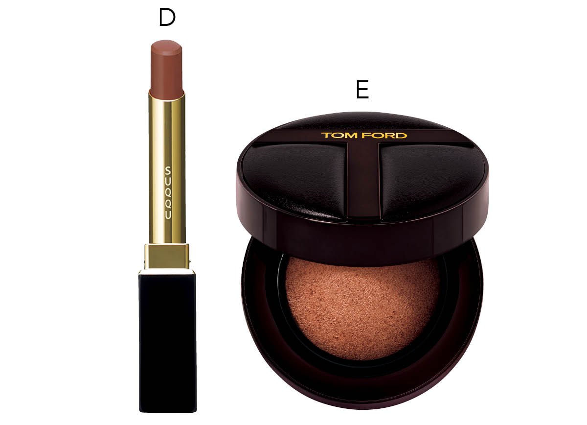 田中みな実 愛用品 マキア SUQQU ベルベット フィット リップスティック 02 トム フォード アーキテクチャー ソフト マット ブラーリング クッション ファンデーション