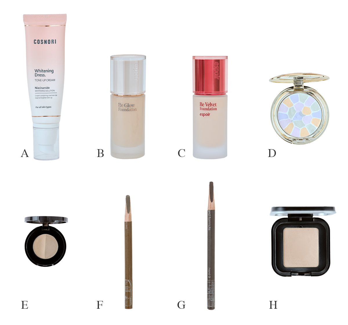 SAKURA風チョンスンメイク　使用アイテム