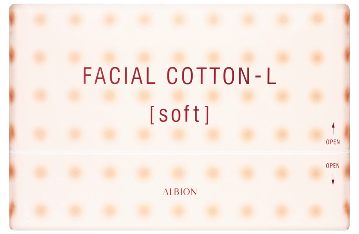 マキア　毛穴　皮脂　スキンケア　コットン　アルビオン フェイシャルコットン L
