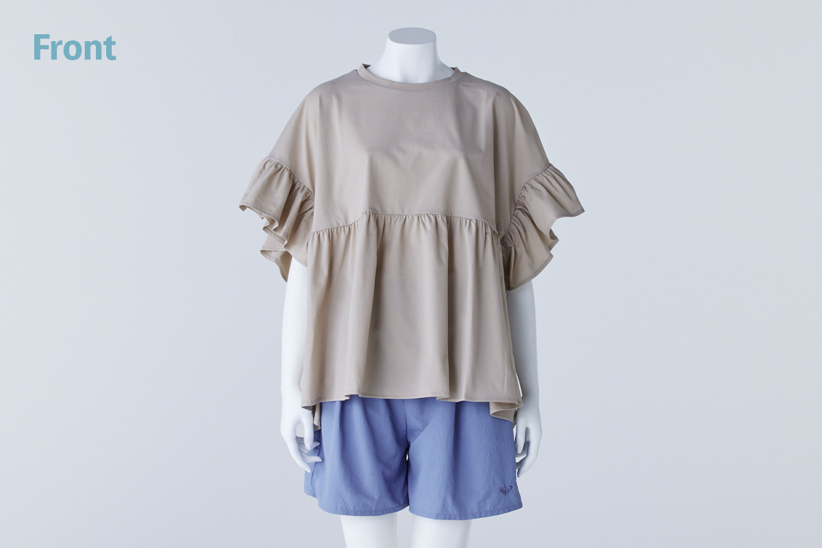 40代からの水着選び  二の腕をカバーする水着③