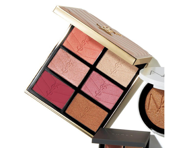 シワを取るおすすめハイライト イヴ・サンローラン・ボーテ クチュール フェイス パレット ゴールデン オアシス（限定品）