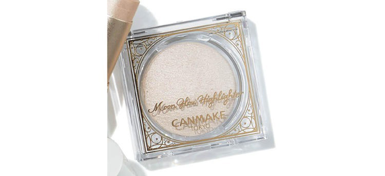 くぼみ・くすみをカバーするおすすめハイライト キャンメイク ムーングロウハイライター 01