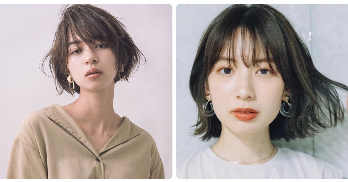 ヘアカタログ ボブのヘアスタイル 髪型15選 マキアオンライン Maquia Online