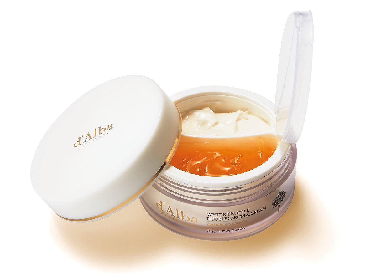 本田翼 スキンケア 愛用クリーム d’Alba ダルバ ホワイトトリュフダブルセラムアンドクリーム 