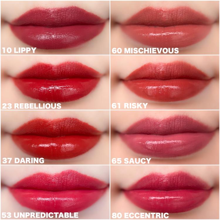 メイベリン SPステイ ヴィニルインク 全8色の試し塗り