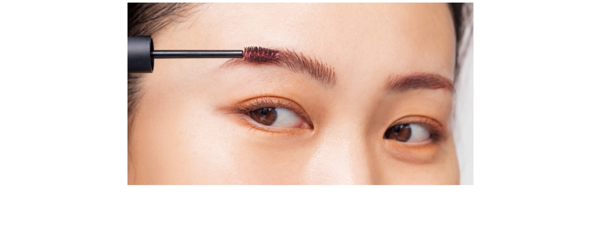 眉マスカラのポイント