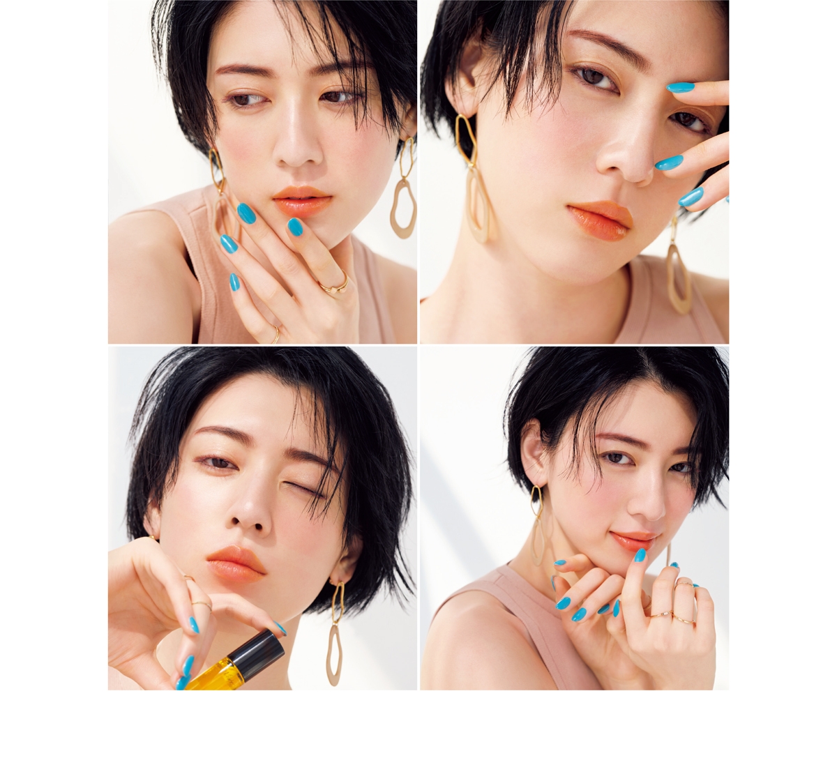 paku☆chan推しコスで夏色ニュアンスメイク