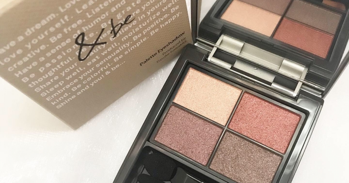 石鹸で落とせるのに発色も粉質も最高 Beのパレットアイシャドウ マキアオンライン Maquia Online