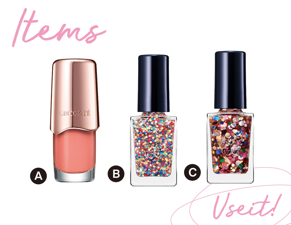 山本舞香　天然石リング×夏ネイル　使用アイテム③