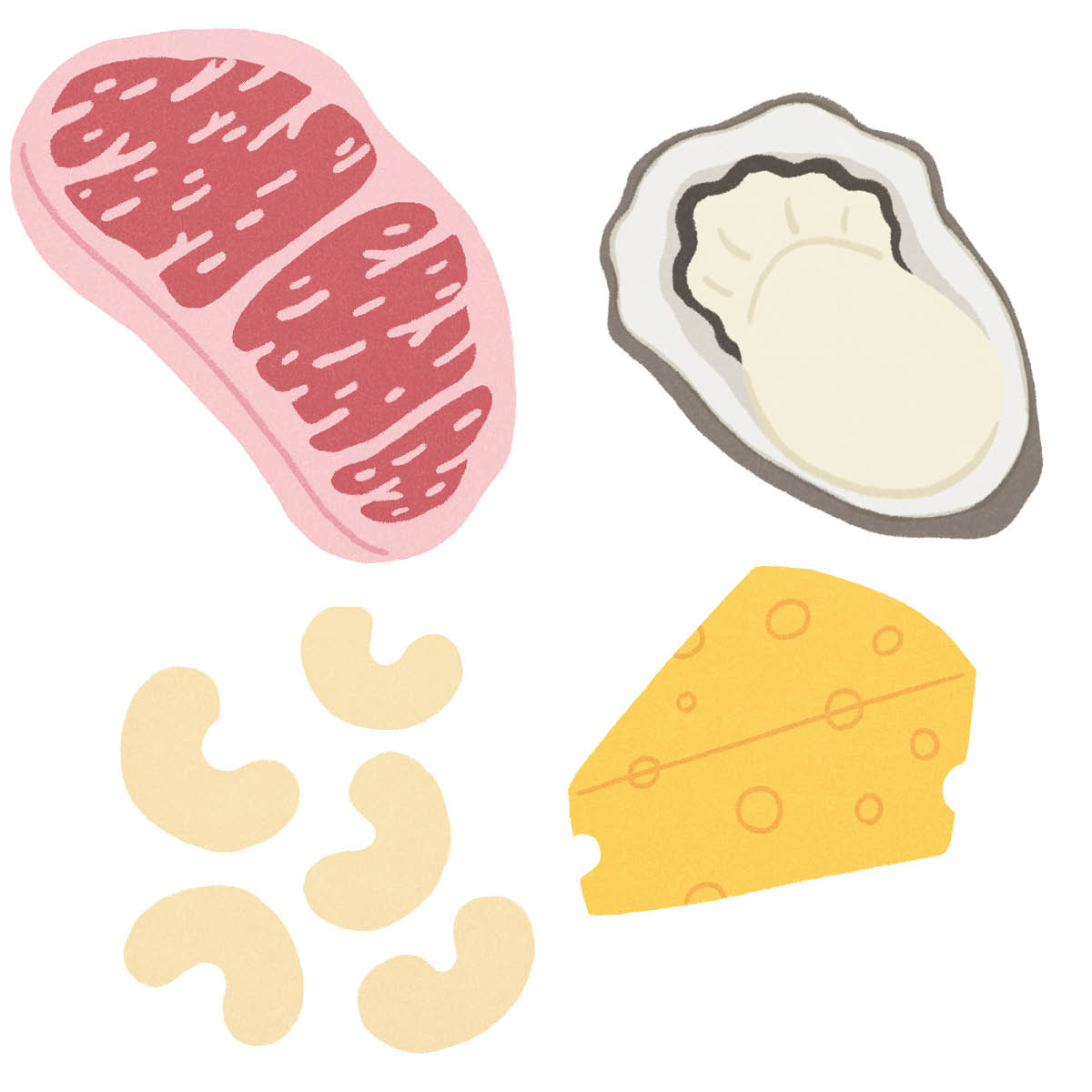 激辛ラーメンが食べたいときは牛肉や牡蠣、ナッツ、チーズで亜鉛を補給