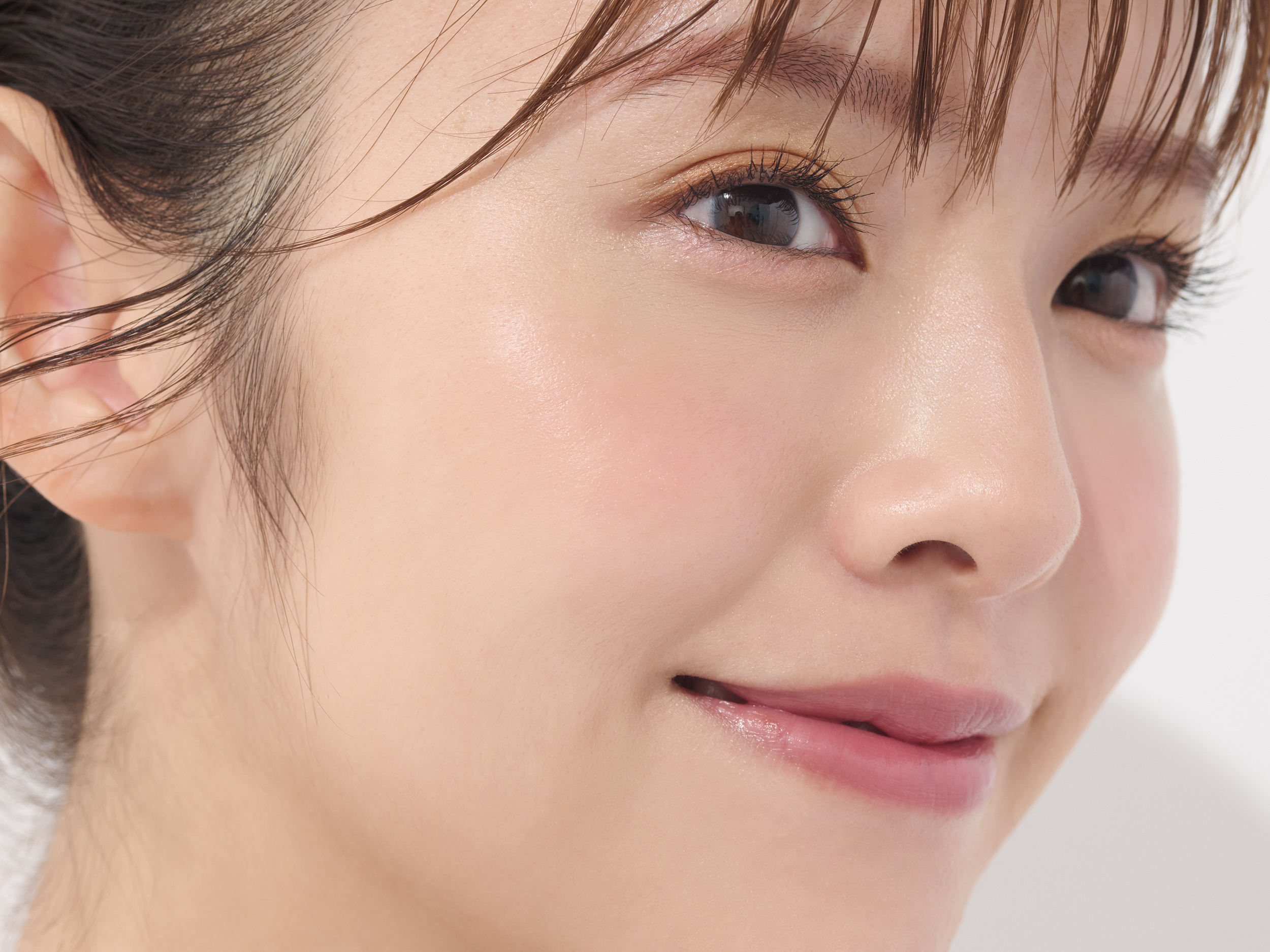 浴衣 ロングヘア メイク 鈴木ゆうか