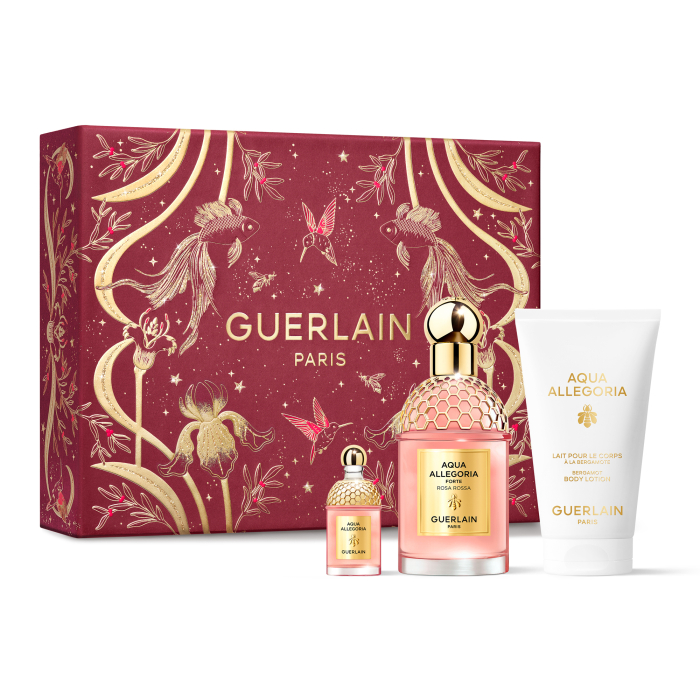 GUERLAIN アクア アレゴリア フォルテ ローザロッサ　クリスマスコフレ ゲラン×クリスマスコフレ2023】発売日＆予約日は？｜人気の香水