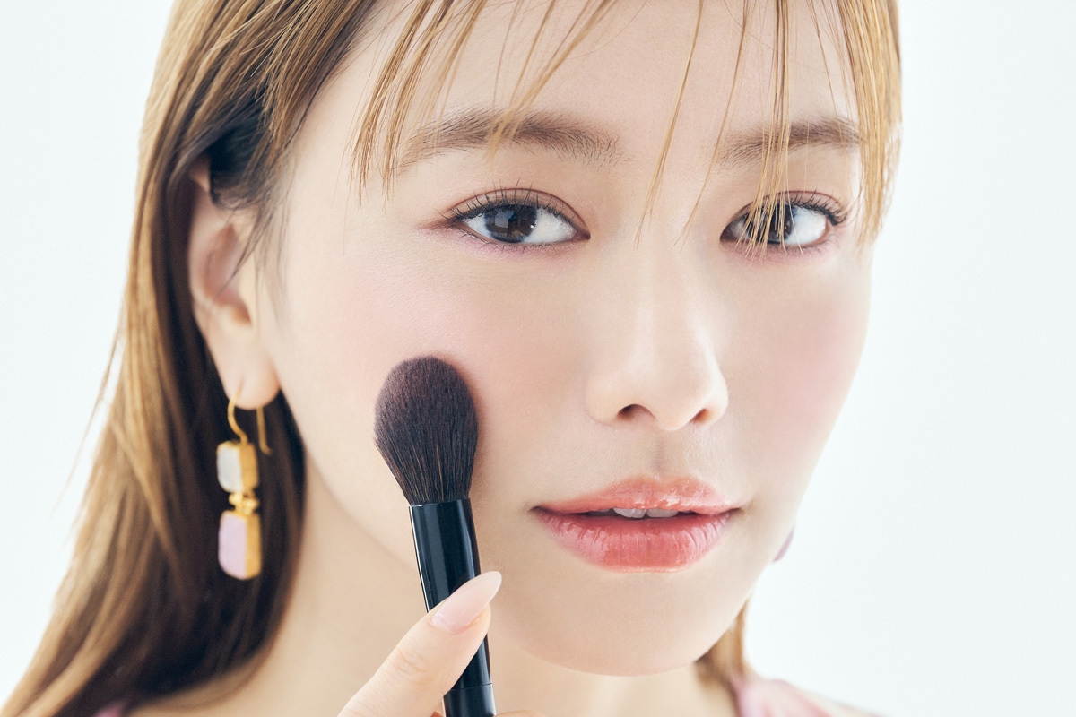大人の甜妹メイクにおすすめチーク HOWTO 山本舞香