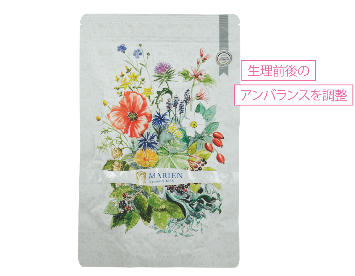 ハーブティー ウーマンブレンド 30個入￥4430／マリエン┃ドイツハーブ（マリエンジャパン）