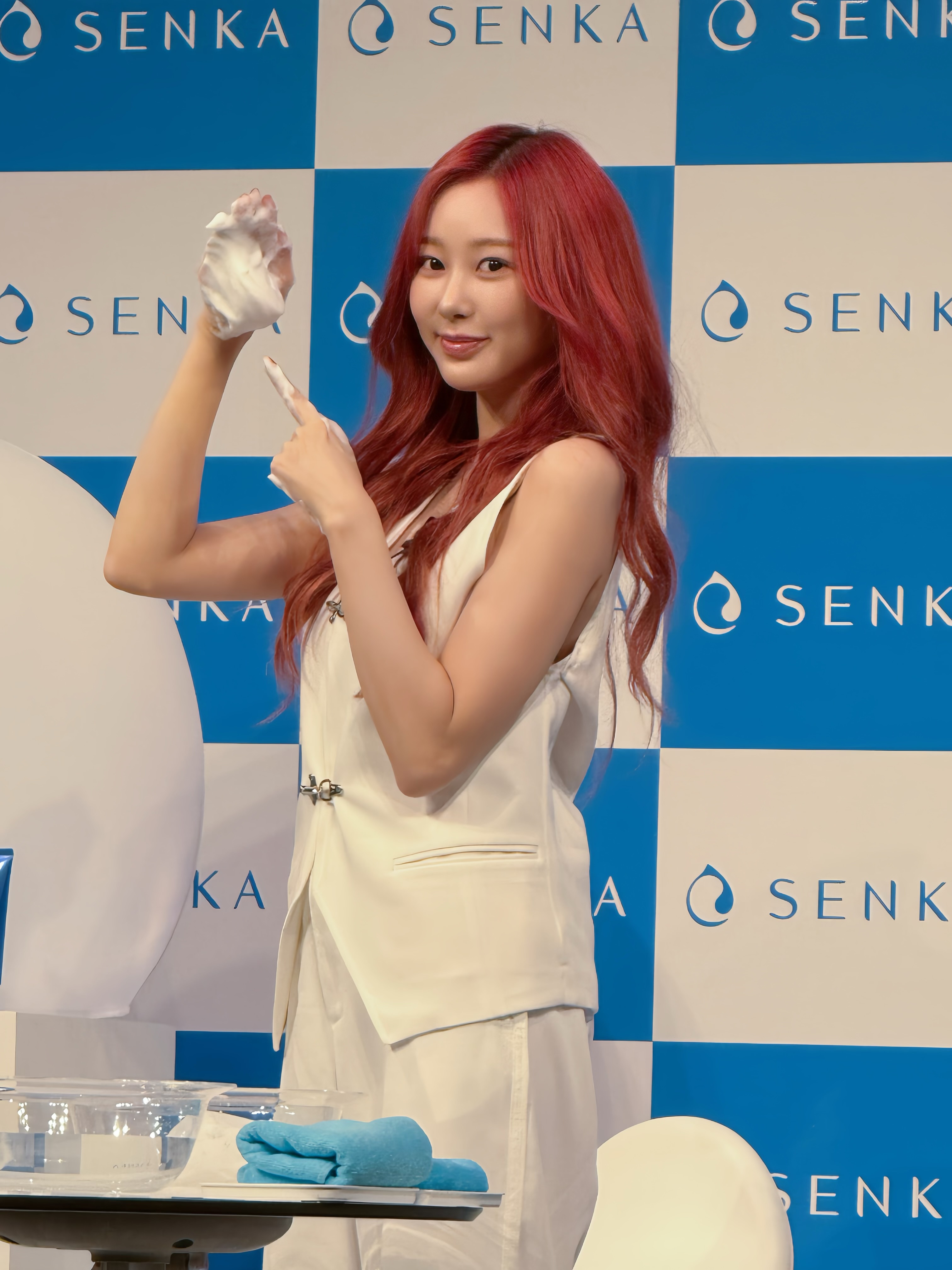 「SENKA グローバルアンバサダー GISELLE of aespa　日本初解禁　新CM発表会」GALLERY_1_1