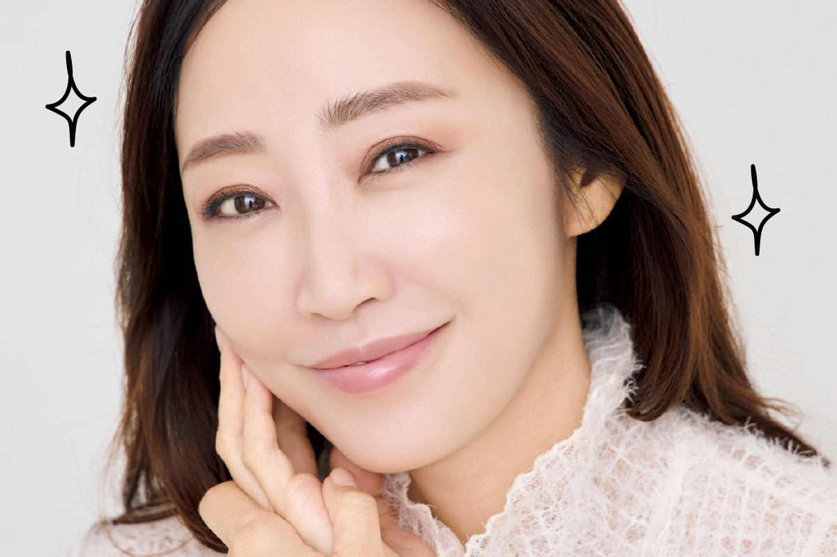 神崎恵さん直伝 コスメデコルテ スキンシャドウ デザイニングパレット 01の使い方 完成