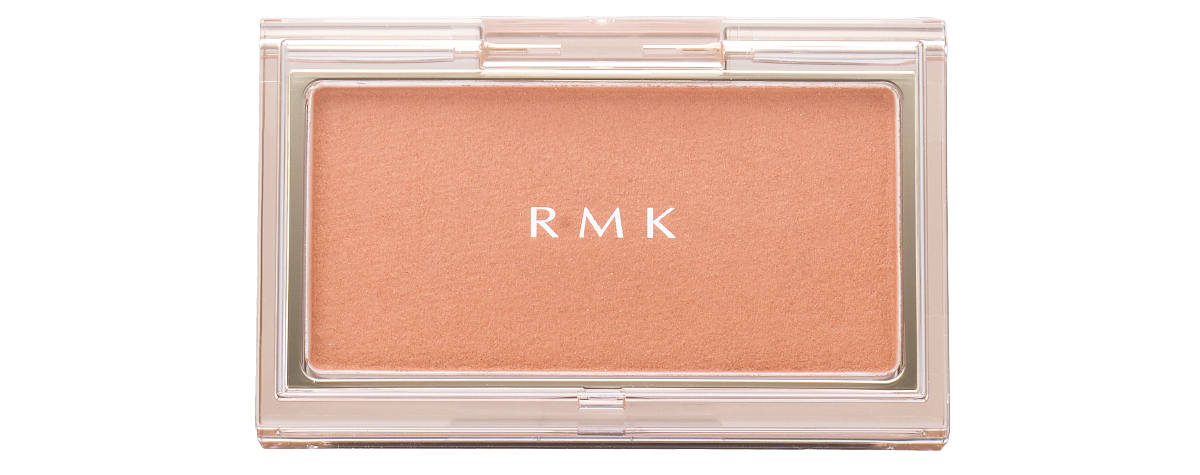 マキア　藤田ニコル 秋メイク　RMK ピュア コンプレクション ブラッシュ 15