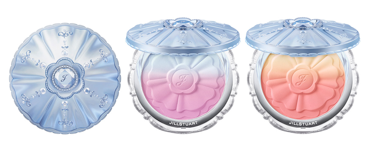 ジルスチュアート　パステルペタル ブラッシュ　クリスタルラグーンパレス　夏新色コスメ2025